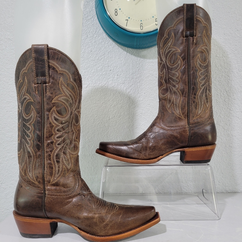 Shyanne Loretta Western Boots Snip Toe Women's Size 6.5 - Picture 3 of 9